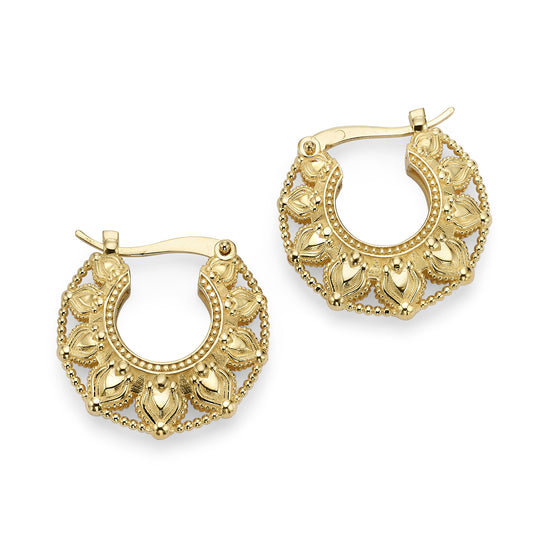 Gold Hoop Earrings